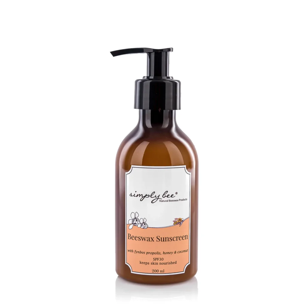 Beeswax sunscreen with fynbos propolis spf30 200ml
